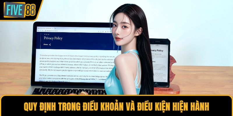 Quy định trong điều khoản và điều kiện hiện hành