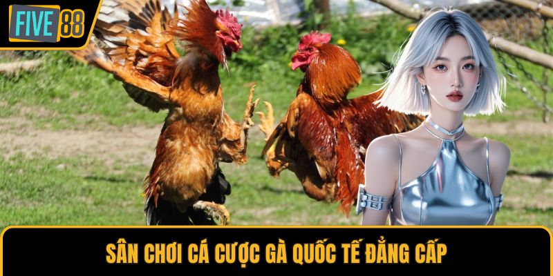 Sân chơi cá cược gà quốc tế đẳng cấp